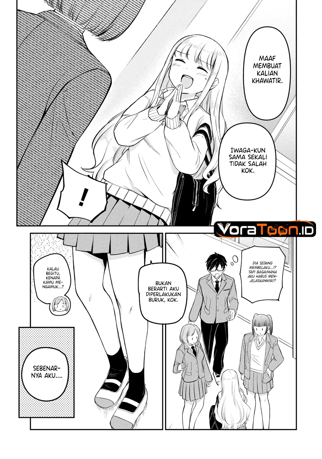 Class no Tenshi ni Kokutta Kekka Chapter 4 halaman 9