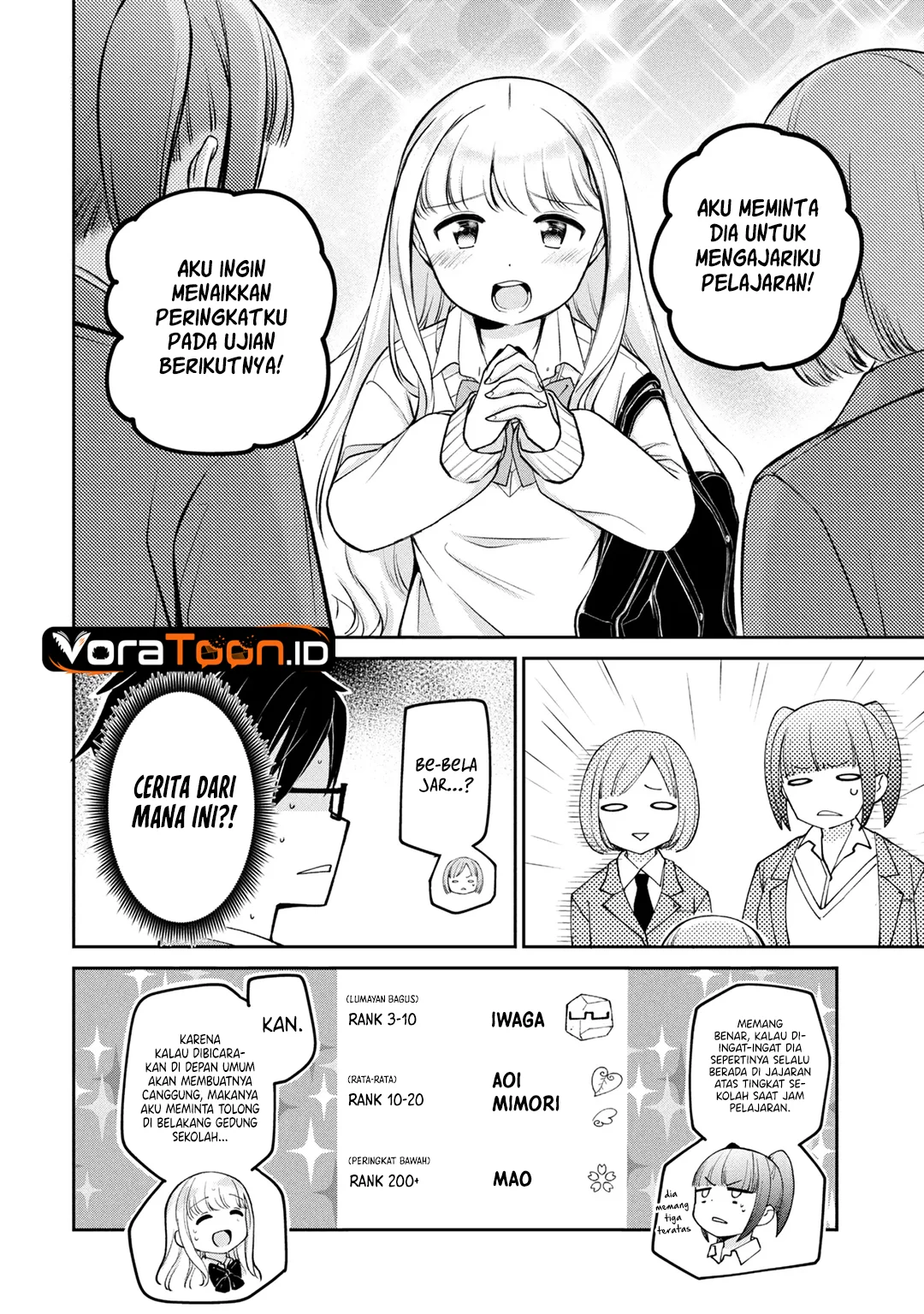 Class no Tenshi ni Kokutta Kekka Chapter 4 halaman 10