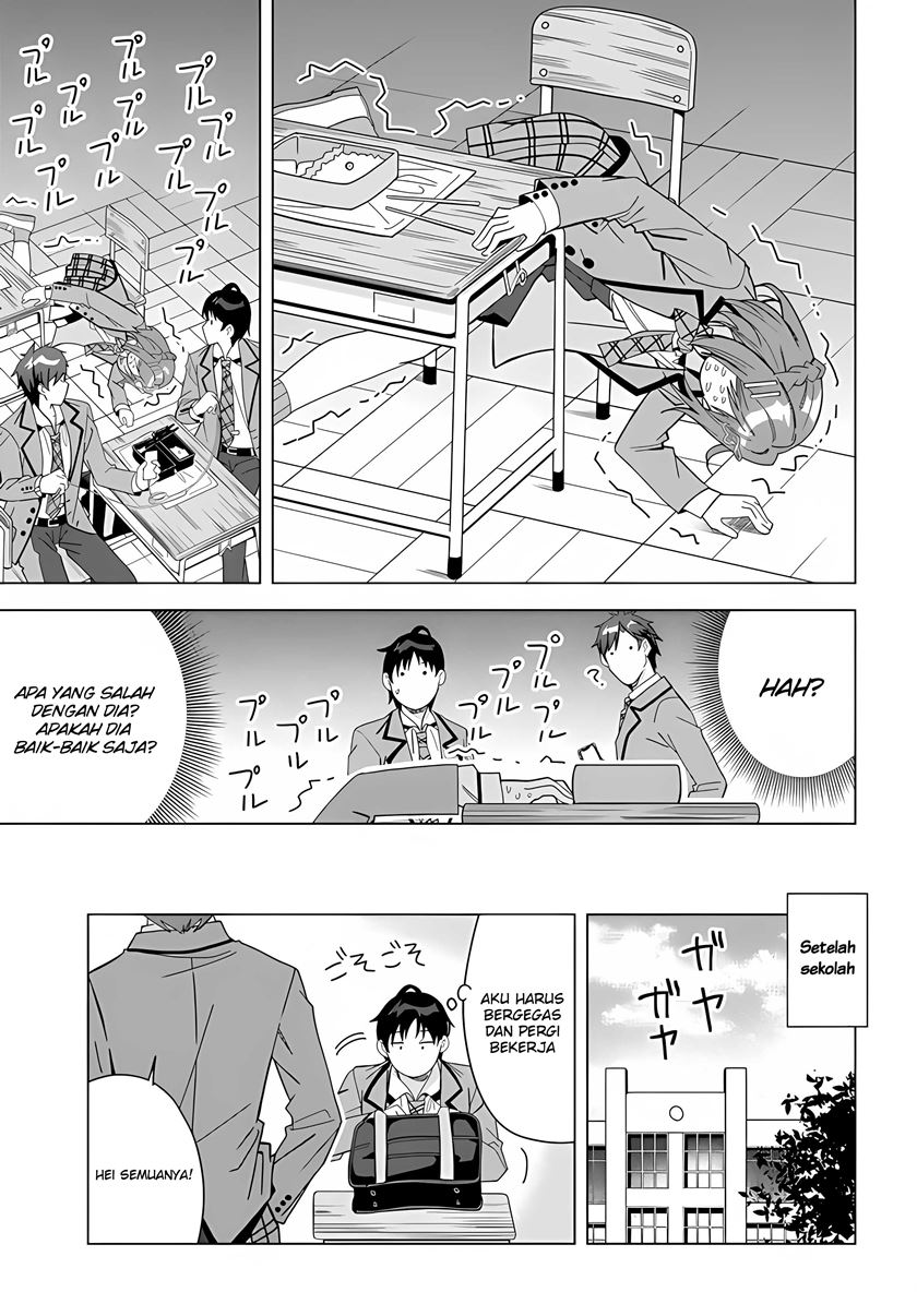 Classmate no Moto Idol ga, Tonikaku Kyodou Fushin Nan desu Chapter 1 Gambar 23