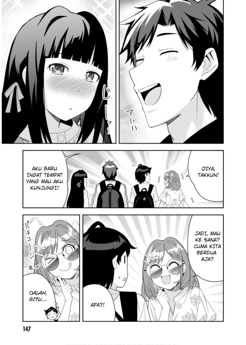 Classmate no Moto Idol ga, Tonikaku Kyodou Fushin Nan desu Chapter 11 Gambar 9