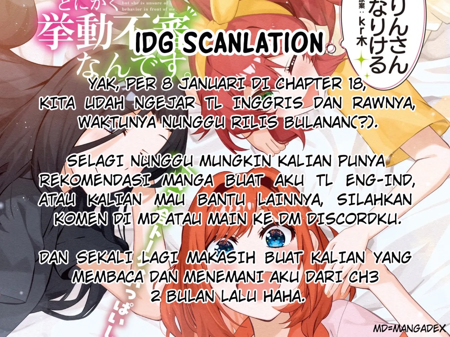 Classmate no Moto Idol ga, Tonikaku Kyodou Fushin Nan desu Chapter 18 Gambar 27