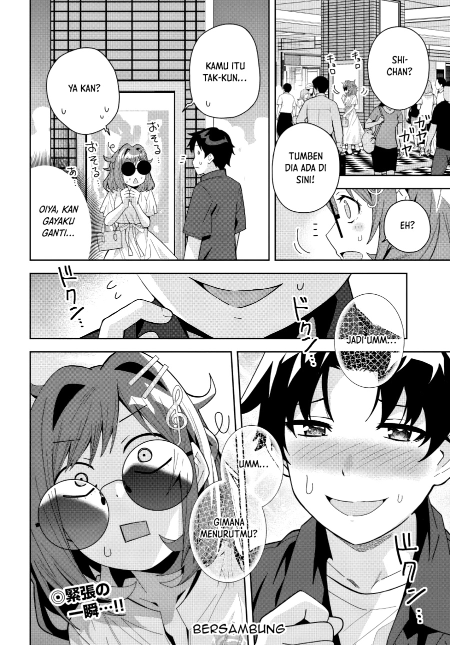 Classmate no Moto Idol ga, Tonikaku Kyodou Fushin Nan desu Chapter 19 Gambar 14