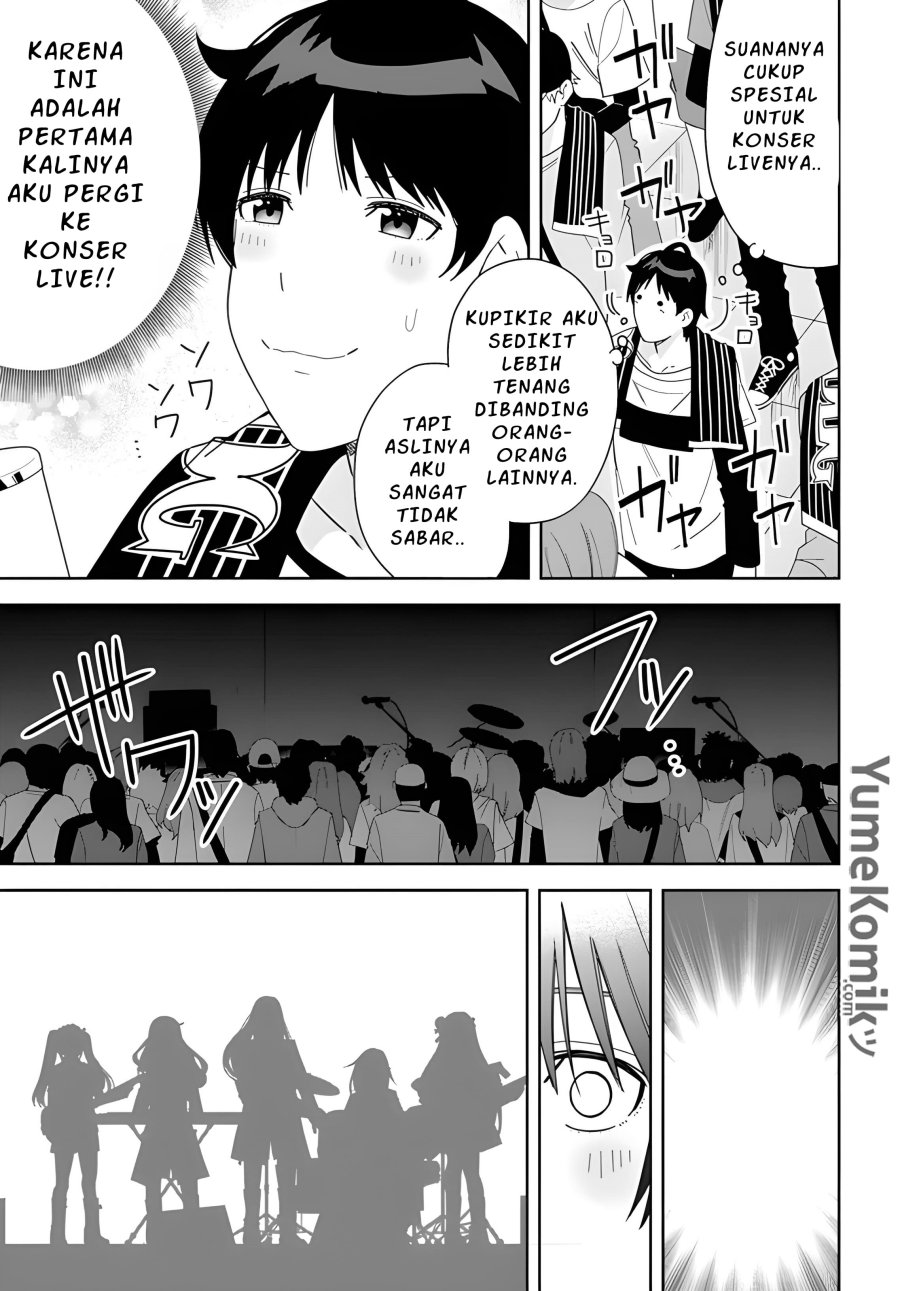 Classmate no Moto Idol ga, Tonikaku Kyodou Fushin Nan desu Chapter 2 Gambar 11