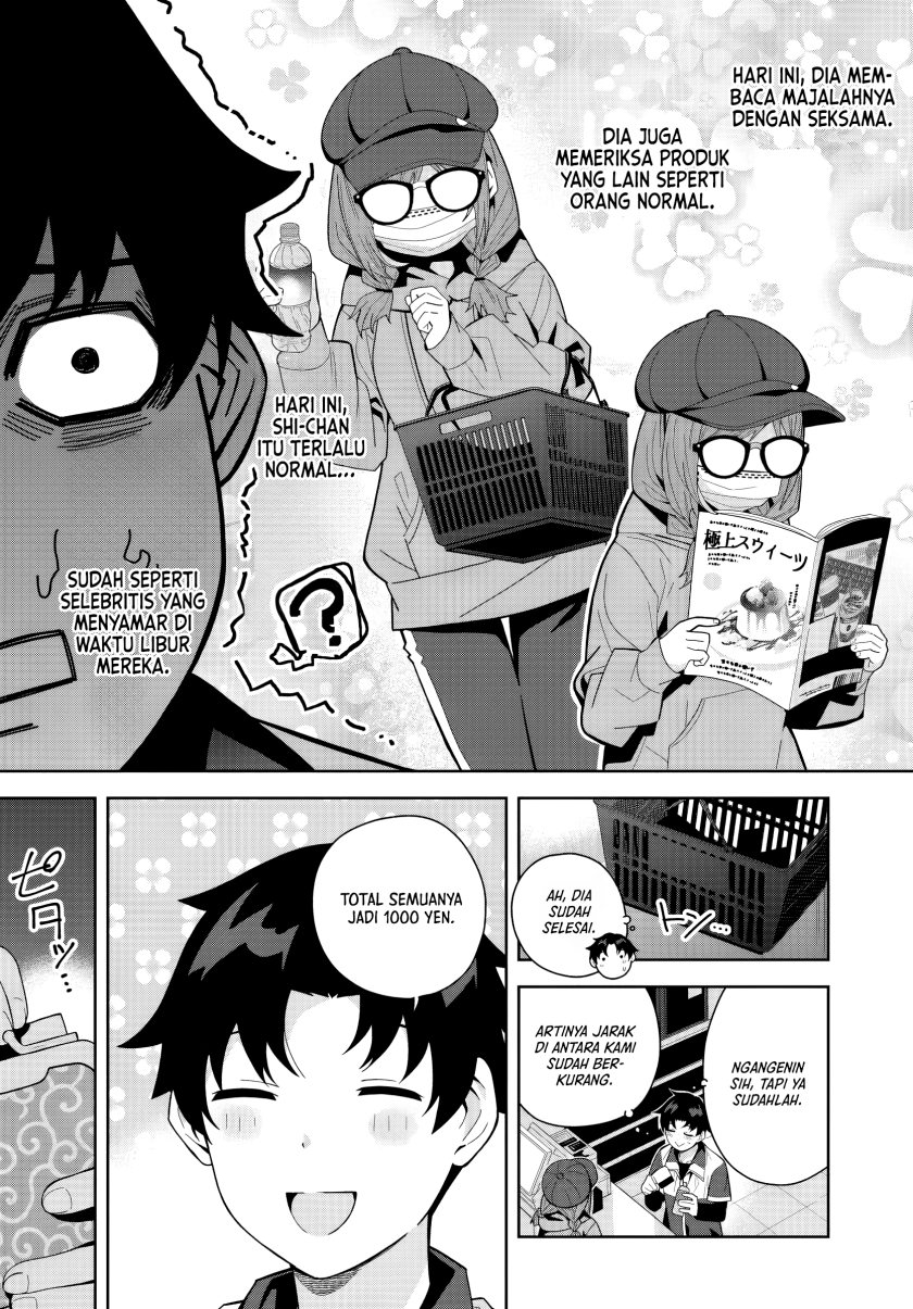 Classmate no Moto Idol ga, Tonikaku Kyodou Fushin Nan desu Chapter 20 Gambar 19