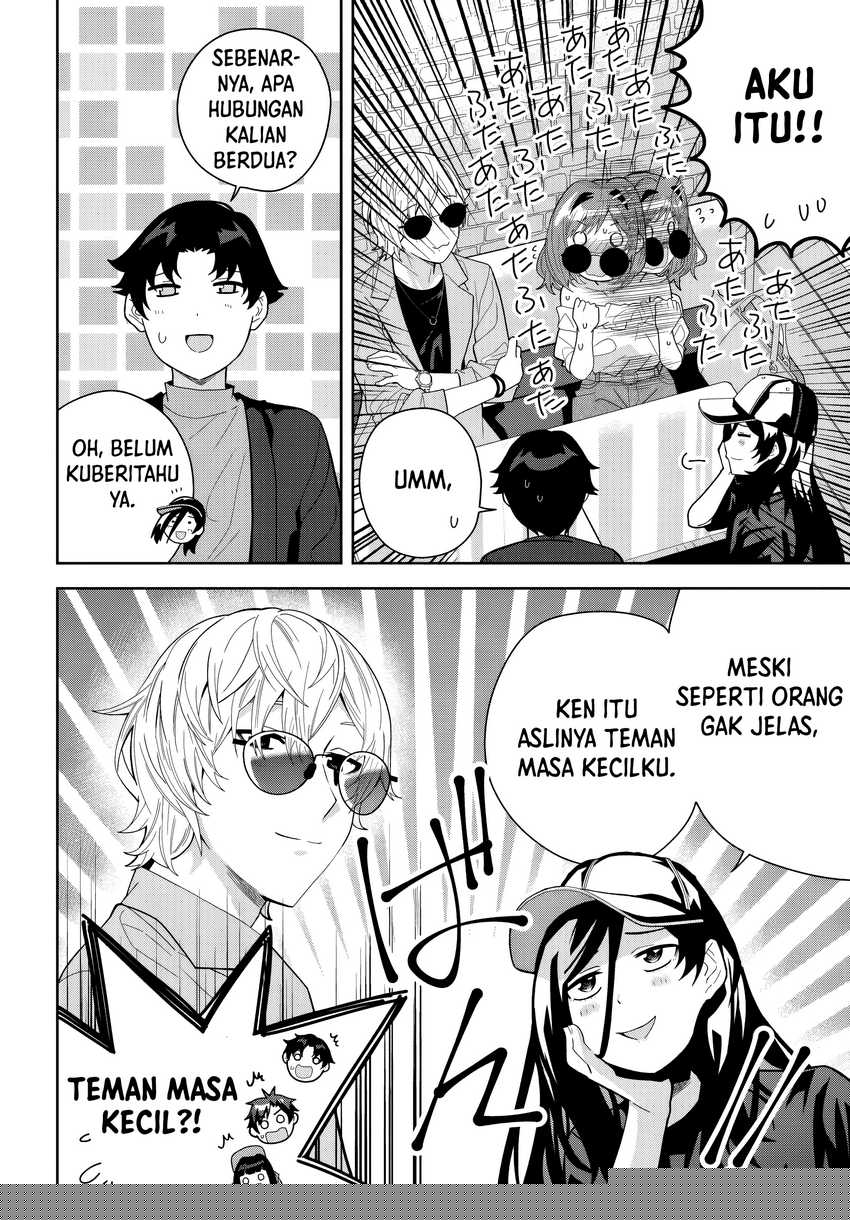 Classmate no Moto Idol ga, Tonikaku Kyodou Fushin Nan desu Chapter 21 Gambar 20