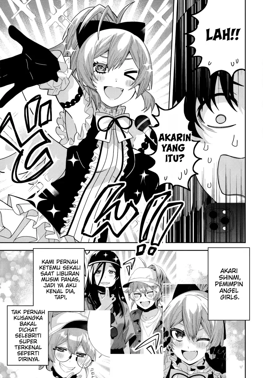Classmate no Moto Idol ga, Tonikaku Kyodou Fushin Nan desu Chapter 27 Gambar 27