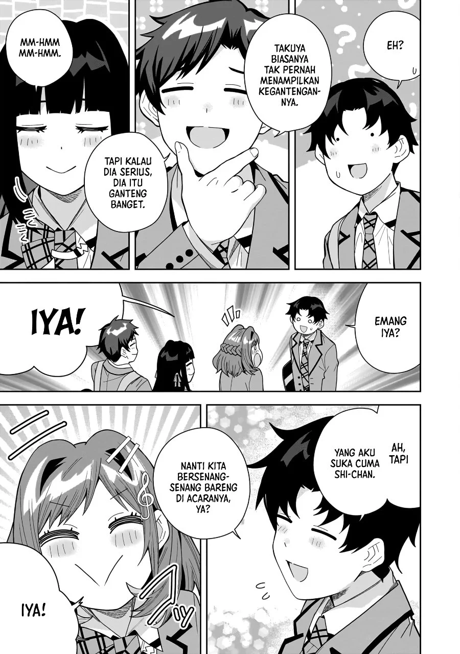 Classmate no Moto Idol ga, Tonikaku Kyodou Fushin Nan desu Chapter 28 Gambar 28