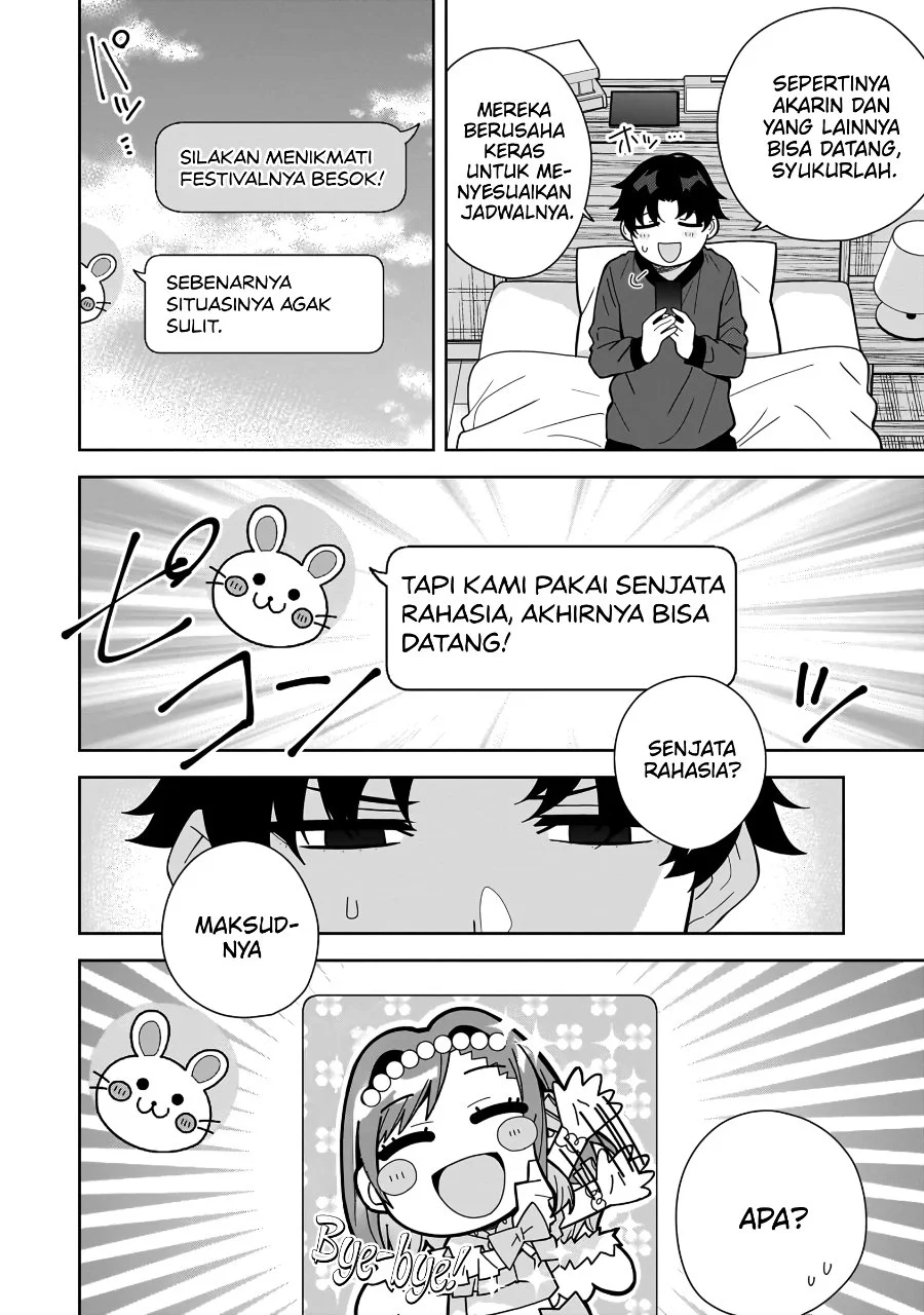 Classmate no Moto Idol ga, Tonikaku Kyodou Fushin Nan desu Chapter 28 Gambar 33
