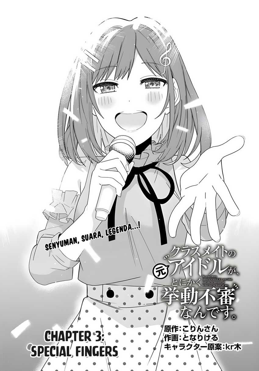 Baca Manga Classmate no Moto Idol ga, Tonikaku Kyodou Fushin Nan desu Chapter 3 Gambar 2