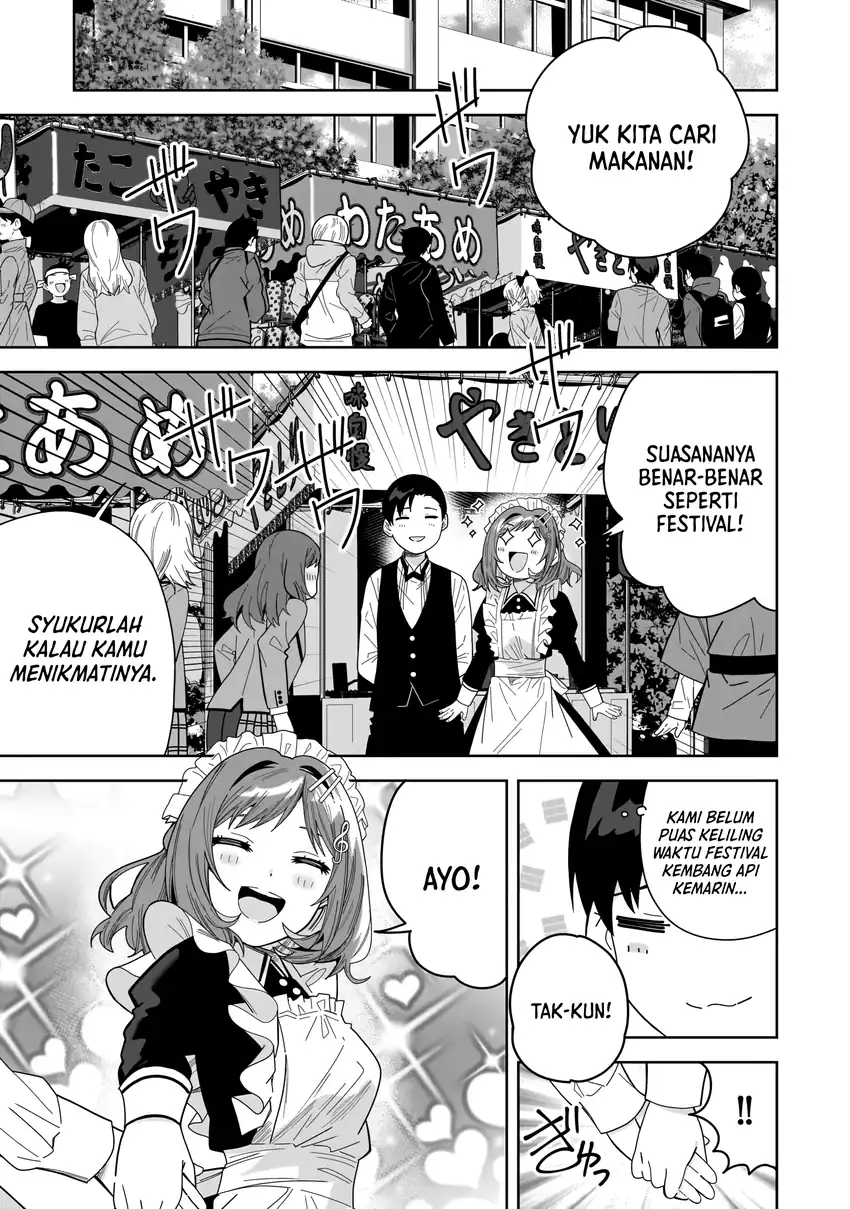Classmate no Moto Idol ga, Tonikaku Kyodou Fushin Nan desu Chapter 30 Gambar 21