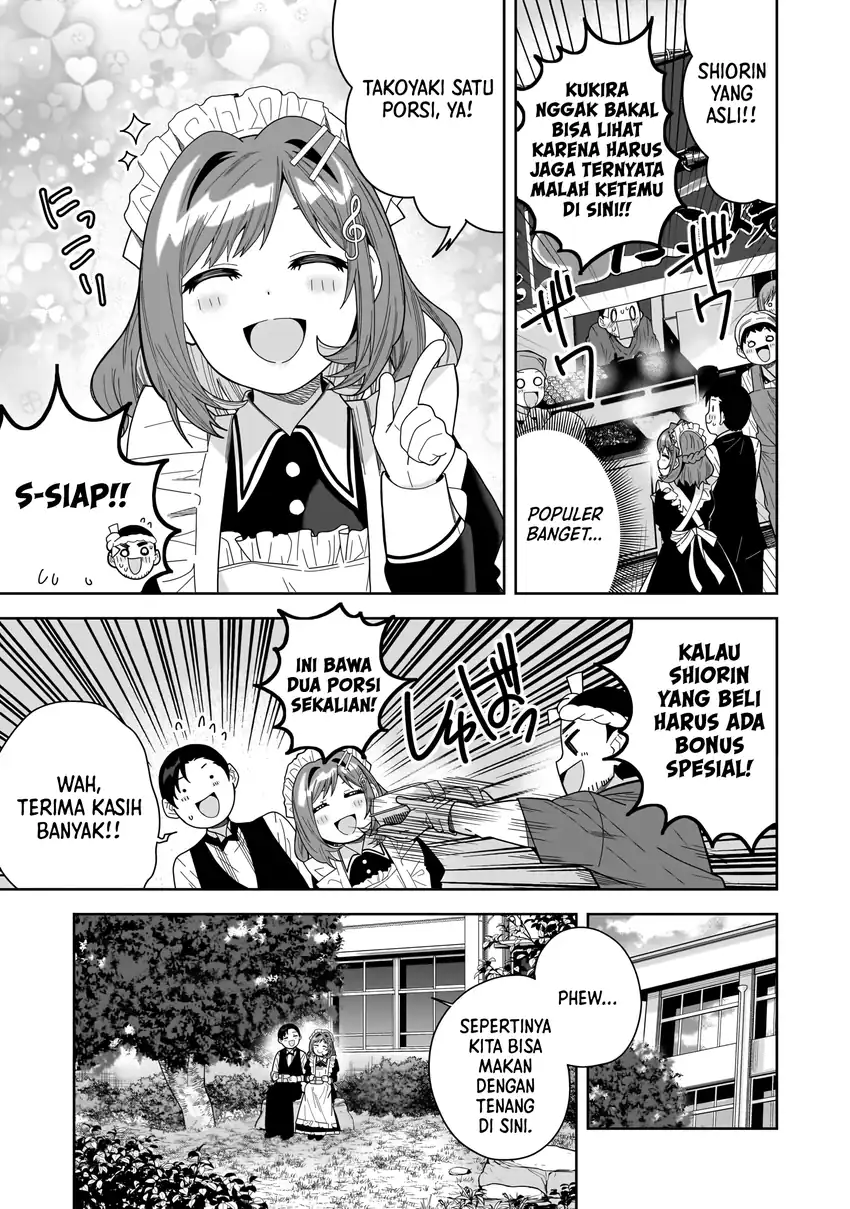 Classmate no Moto Idol ga, Tonikaku Kyodou Fushin Nan desu Chapter 30 Gambar 23