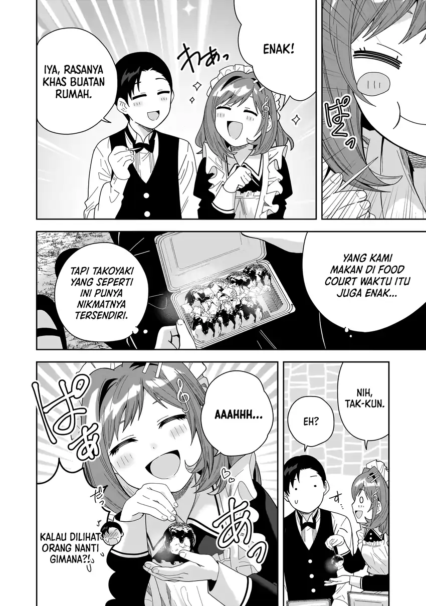 Classmate no Moto Idol ga, Tonikaku Kyodou Fushin Nan desu Chapter 30 Gambar 24