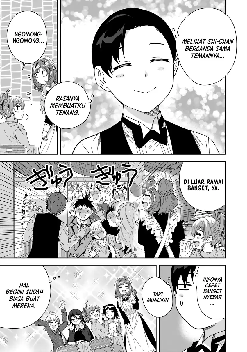 Classmate no Moto Idol ga, Tonikaku Kyodou Fushin Nan desu Chapter 30 Gambar 7