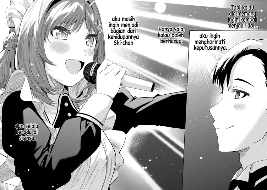 Classmate no Moto Idol ga, Tonikaku Kyodou Fushin Nan desu Chapter 31 Gambar 32