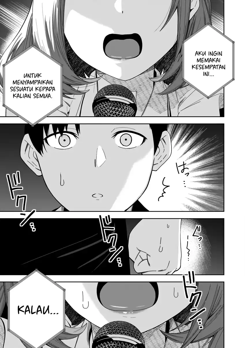 Classmate no Moto Idol ga, Tonikaku Kyodou Fushin Nan desu Chapter 31 Gambar 34