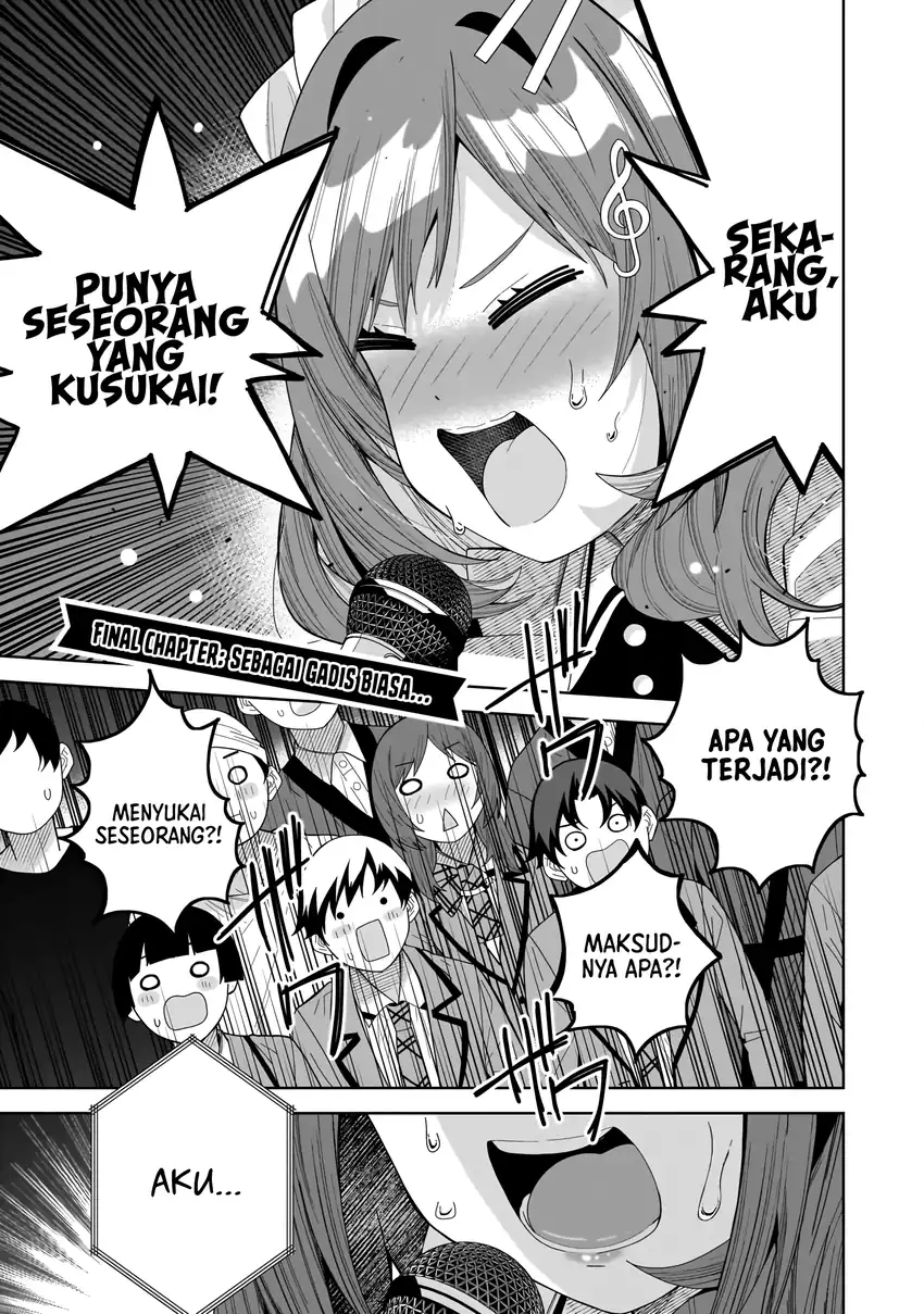Classmate no Moto Idol ga, Tonikaku Kyodou Fushin Nan desu Chapter 32 halaman 2