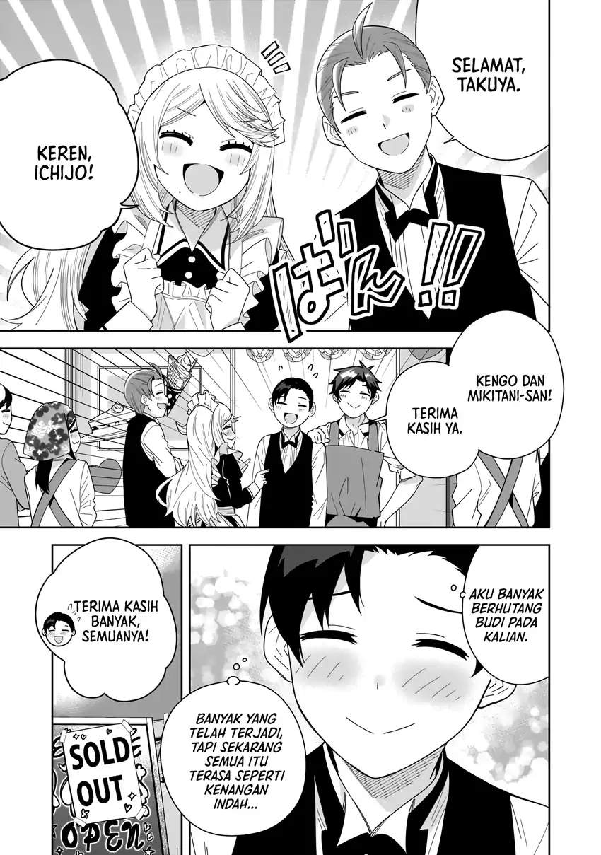 Classmate no Moto Idol ga, Tonikaku Kyodou Fushin Nan desu Chapter 32 halaman 12