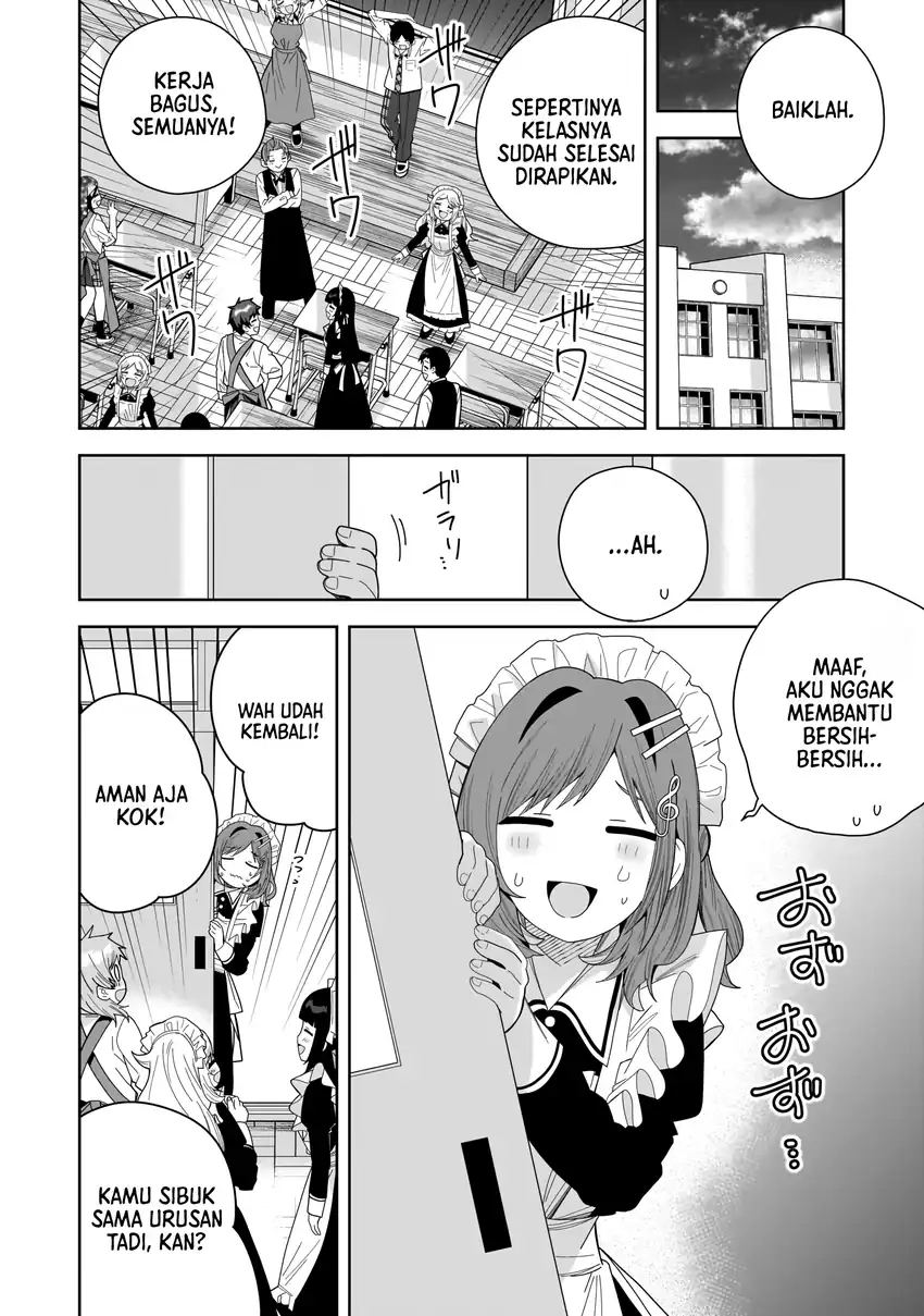 Classmate no Moto Idol ga, Tonikaku Kyodou Fushin Nan desu Chapter 32 halaman 13