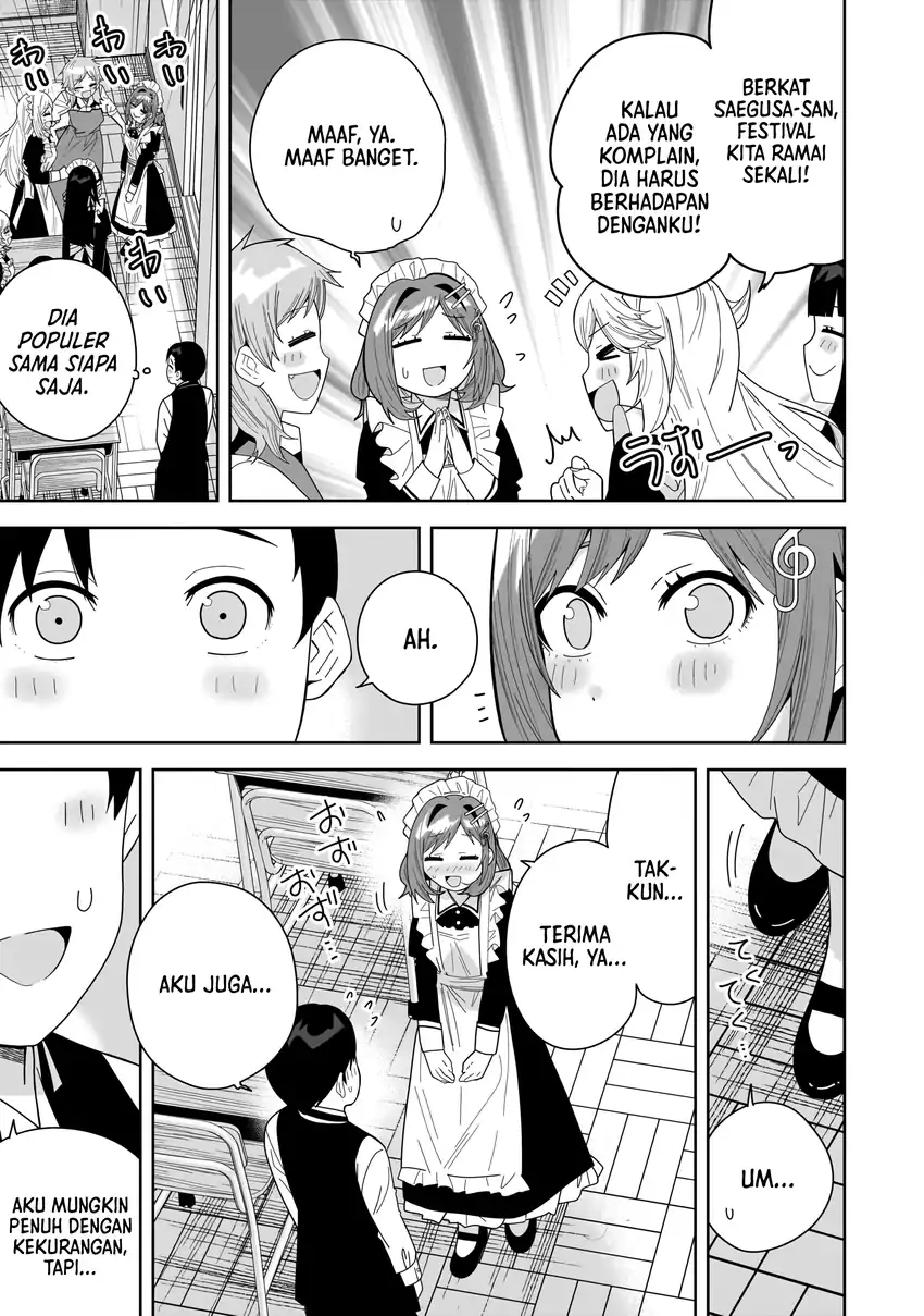 Classmate no Moto Idol ga, Tonikaku Kyodou Fushin Nan desu Chapter 32 halaman 14