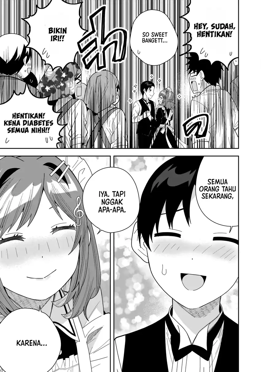 Classmate no Moto Idol ga, Tonikaku Kyodou Fushin Nan desu Chapter 32 halaman 17