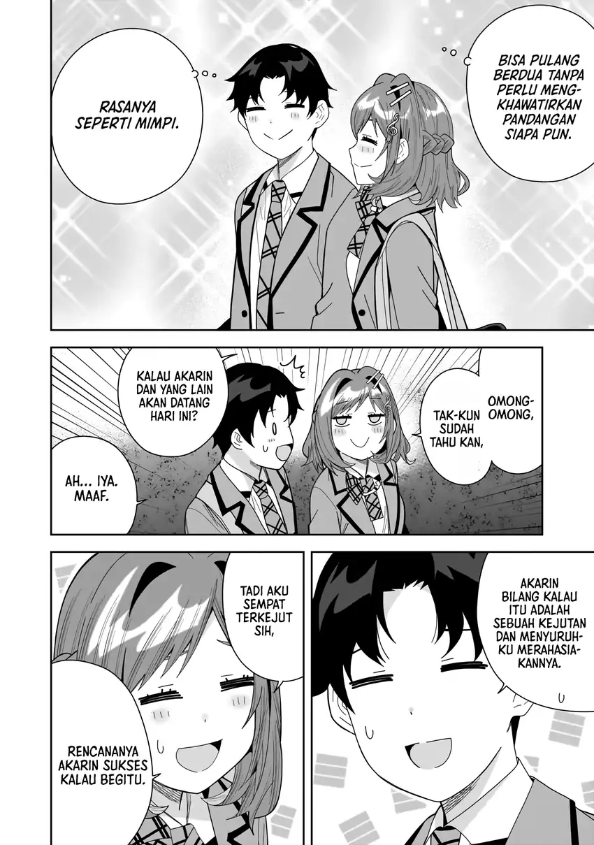 Classmate no Moto Idol ga, Tonikaku Kyodou Fushin Nan desu Chapter 32 halaman 20