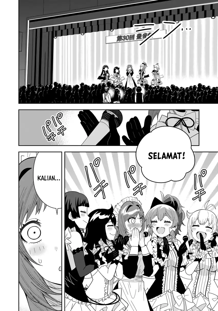 Classmate no Moto Idol ga, Tonikaku Kyodou Fushin Nan desu Chapter 32 halaman 5