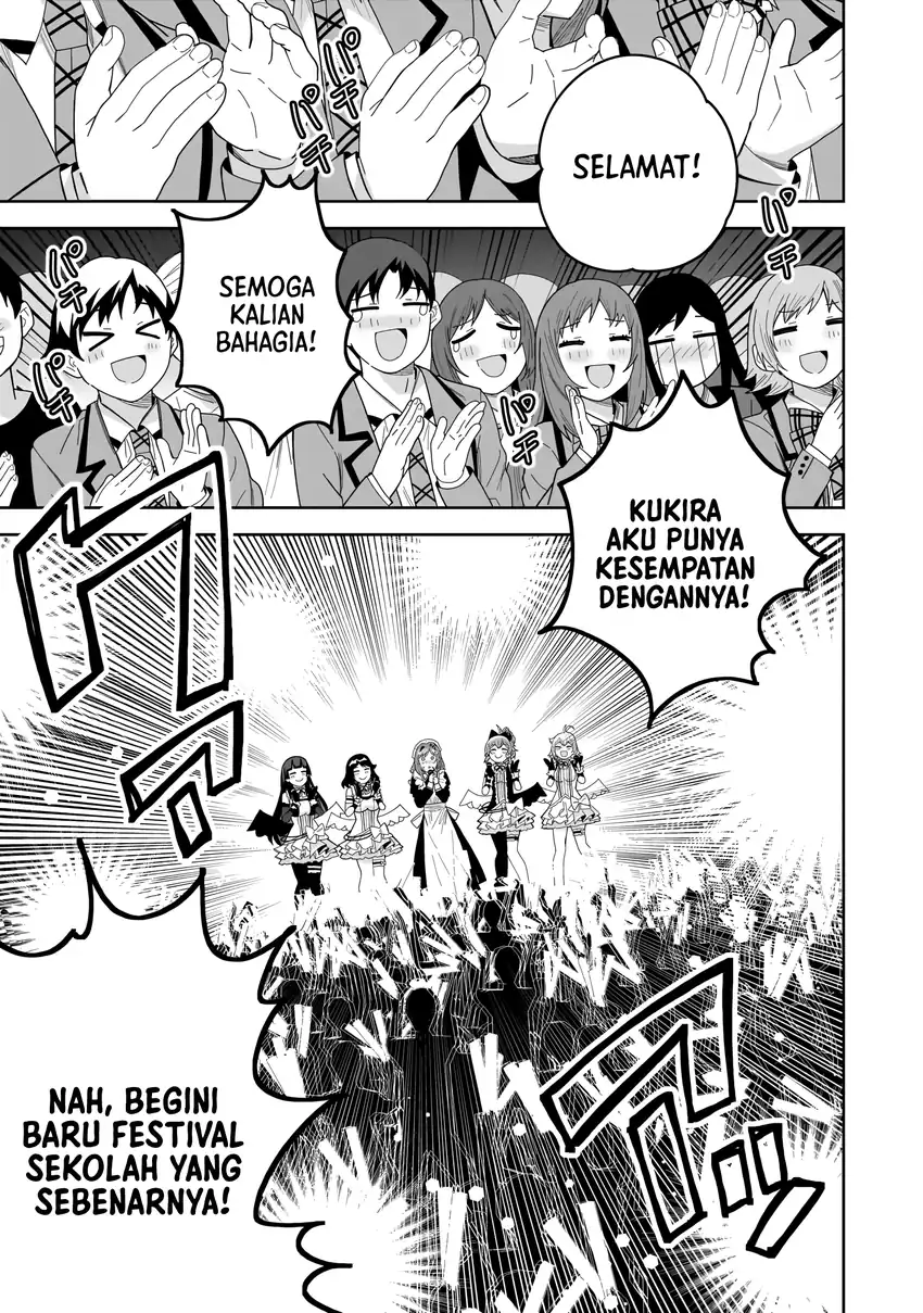 Classmate no Moto Idol ga, Tonikaku Kyodou Fushin Nan desu Chapter 32 halaman 6