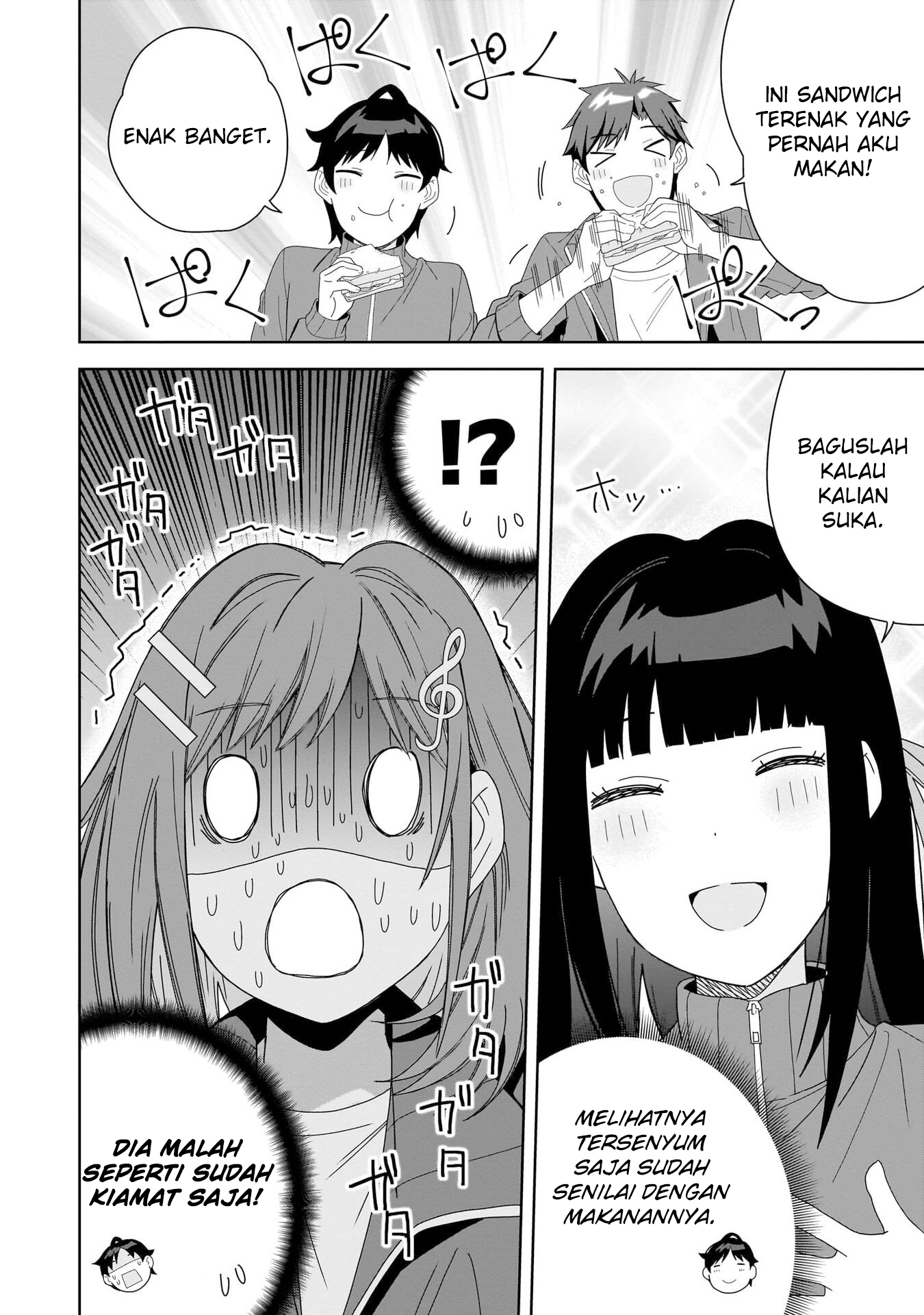 Classmate no Moto Idol ga, Tonikaku Kyodou Fushin Nan desu Chapter 4 Gambar 24