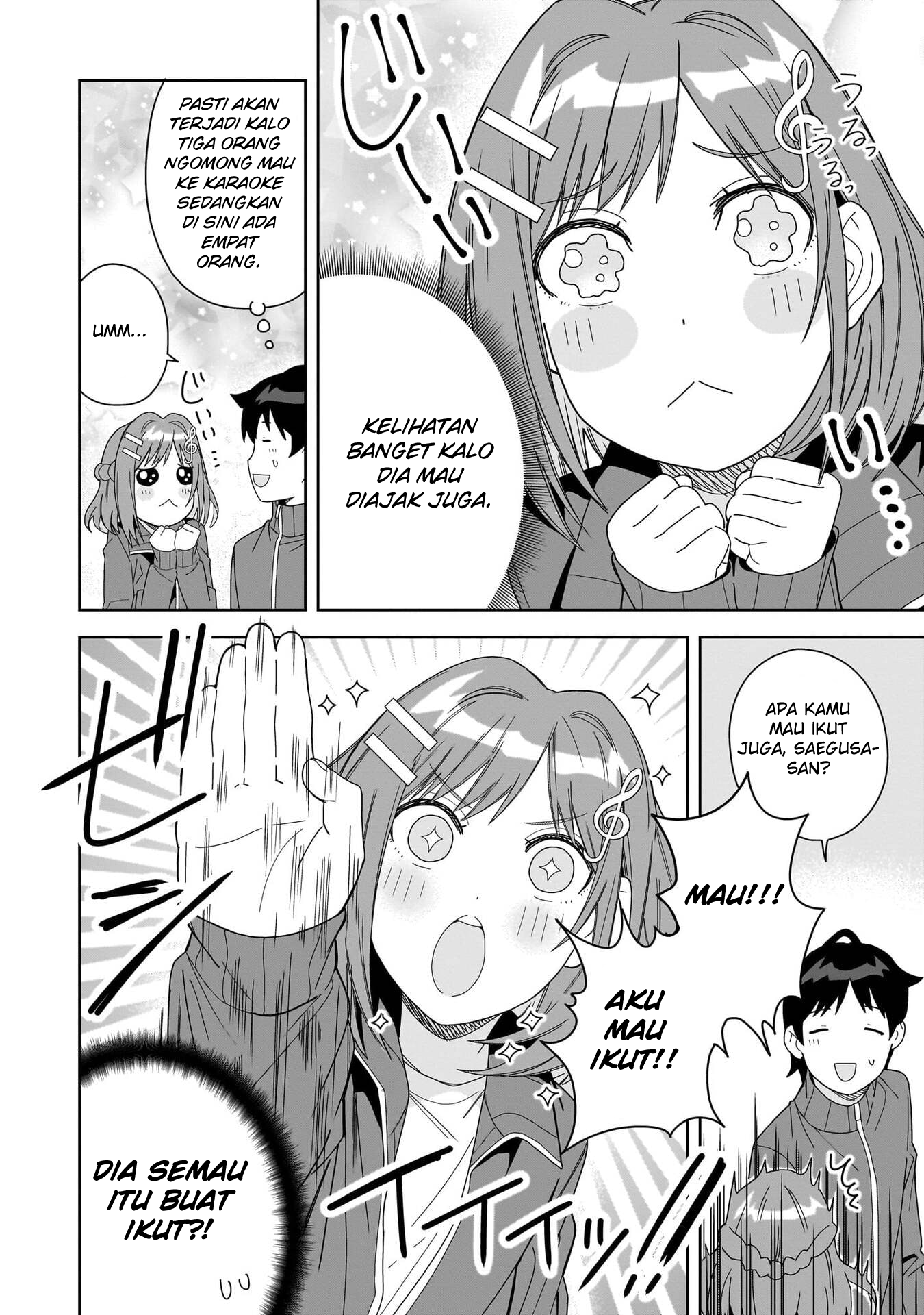 Classmate no Moto Idol ga, Tonikaku Kyodou Fushin Nan desu Chapter 4 Gambar 28