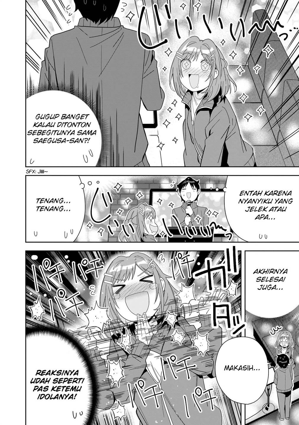 Classmate no Moto Idol ga, Tonikaku Kyodou Fushin Nan desu Chapter 5 Gambar 15