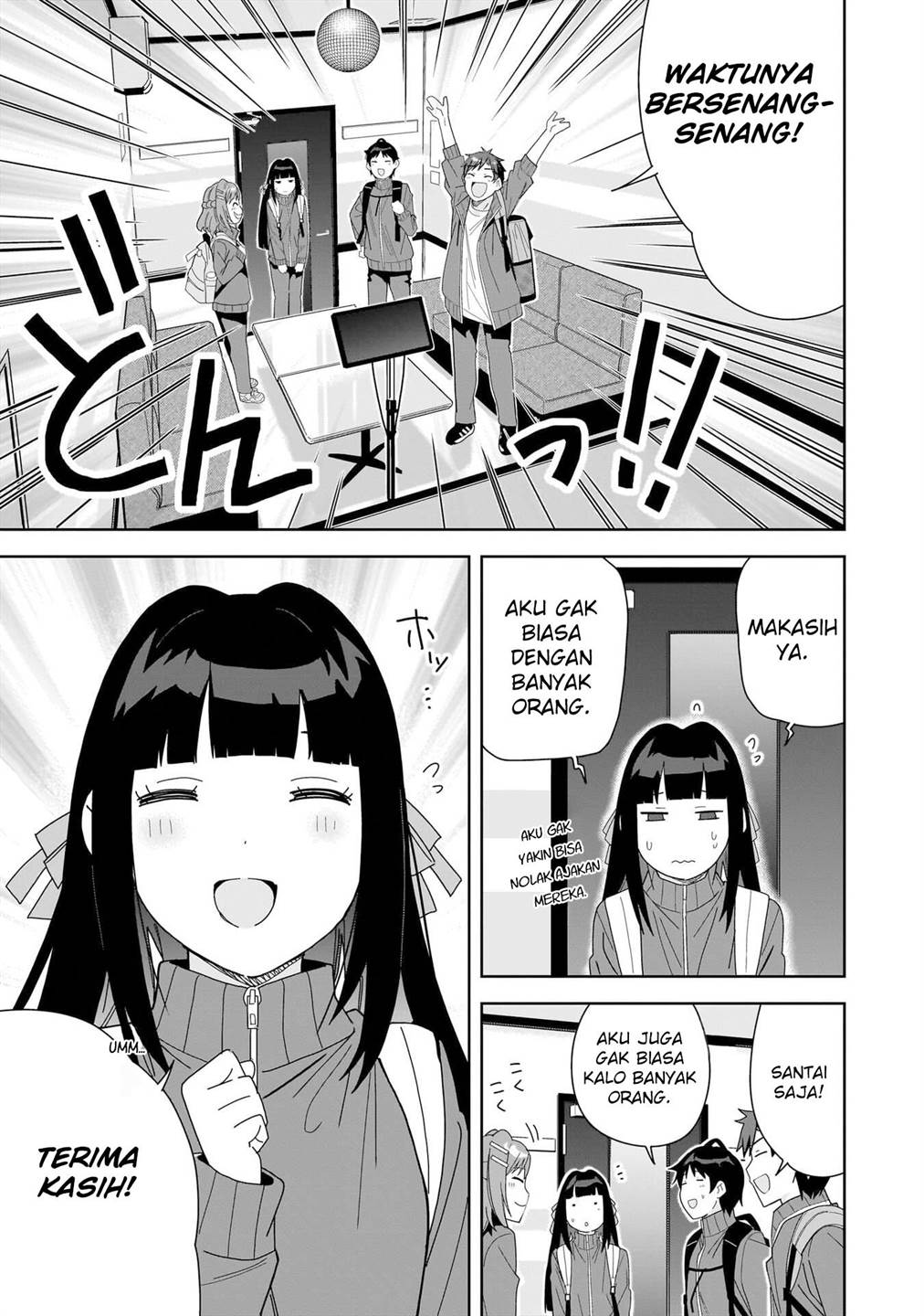 Classmate no Moto Idol ga, Tonikaku Kyodou Fushin Nan desu Chapter 5 Gambar 5