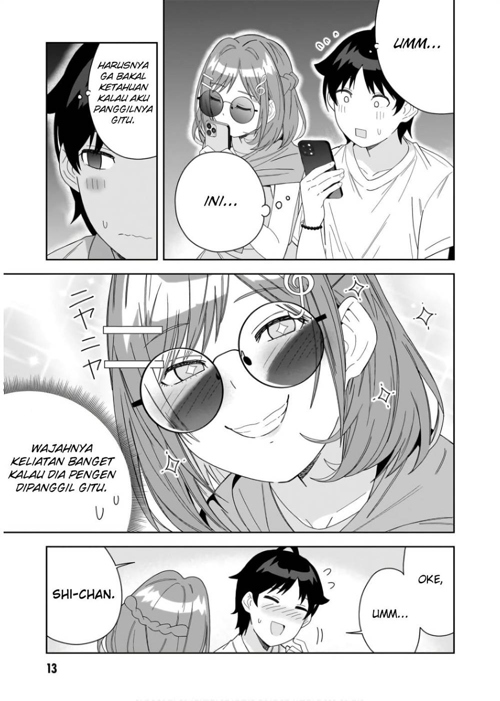 Classmate no Moto Idol ga, Tonikaku Kyodou Fushin Nan desu Chapter 6 Gambar 13