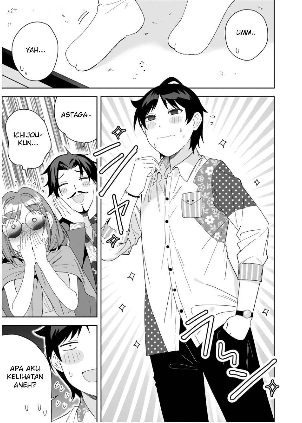 Classmate no Moto Idol ga, Tonikaku Kyodou Fushin Nan desu Chapter 6 Gambar 17