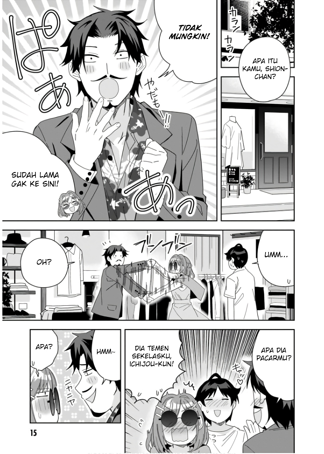 Classmate no Moto Idol ga, Tonikaku Kyodou Fushin Nan desu Chapter 6 Gambar 17