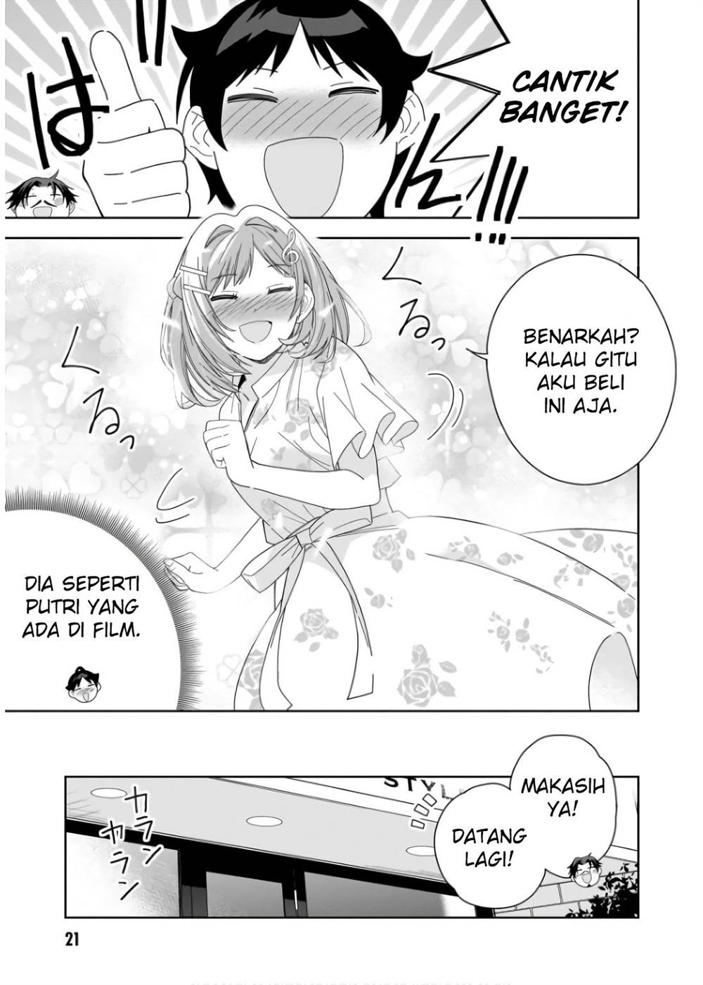 Classmate no Moto Idol ga, Tonikaku Kyodou Fushin Nan desu Chapter 6 Gambar 21