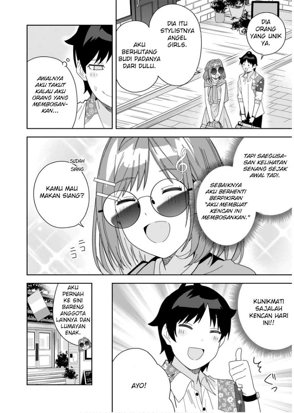 Classmate no Moto Idol ga, Tonikaku Kyodou Fushin Nan desu Chapter 6 Gambar 22