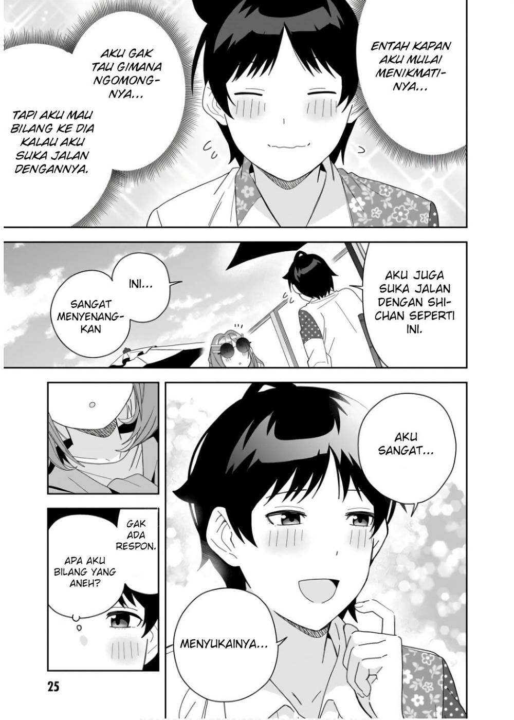 Classmate no Moto Idol ga, Tonikaku Kyodou Fushin Nan desu Chapter 6 Gambar 25