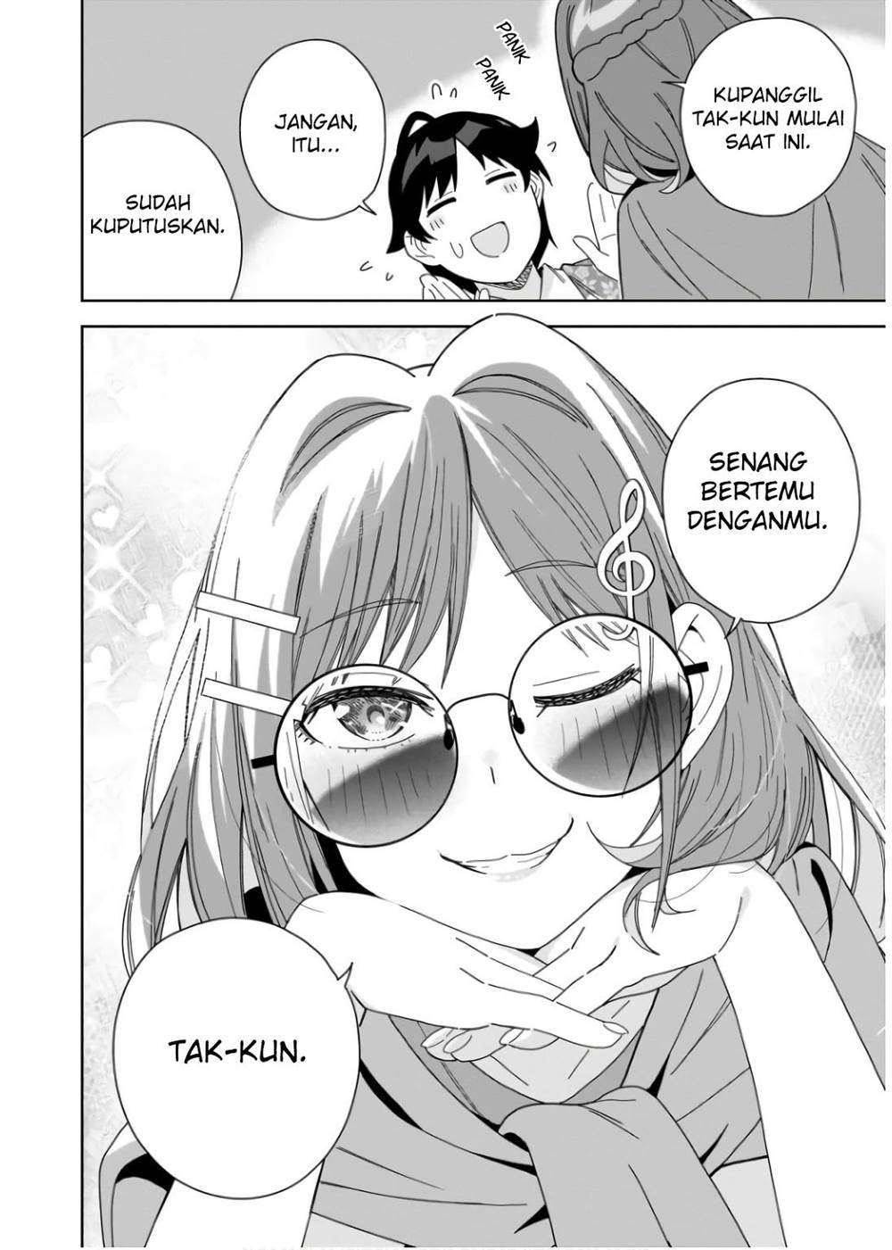 Classmate no Moto Idol ga, Tonikaku Kyodou Fushin Nan desu Chapter 6 Gambar 28