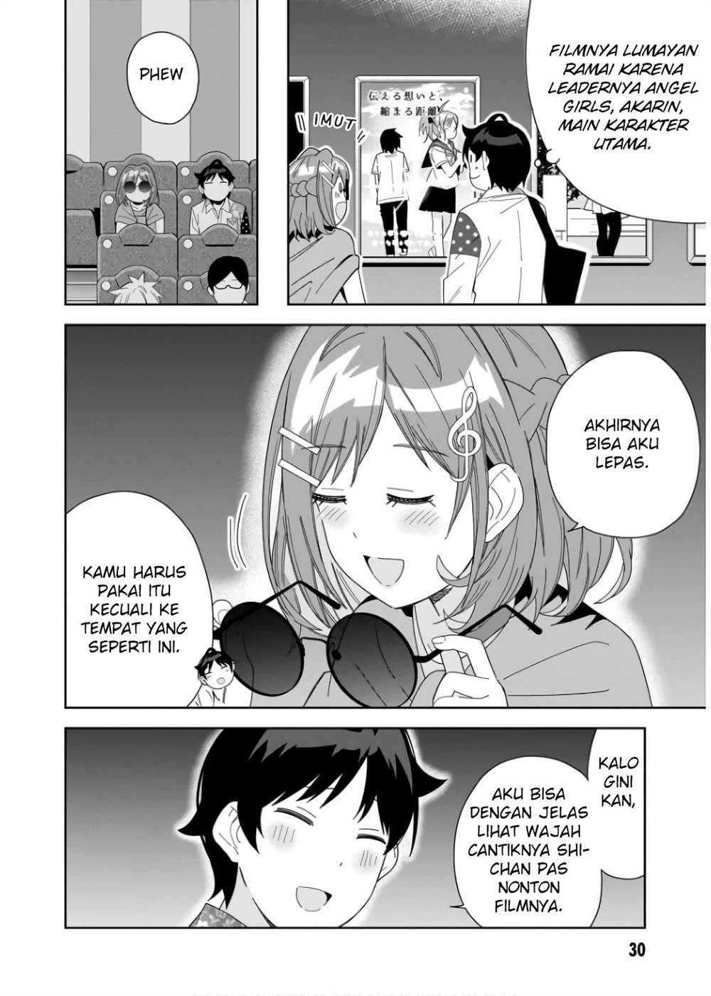 Classmate no Moto Idol ga, Tonikaku Kyodou Fushin Nan desu Chapter 6 Gambar 30