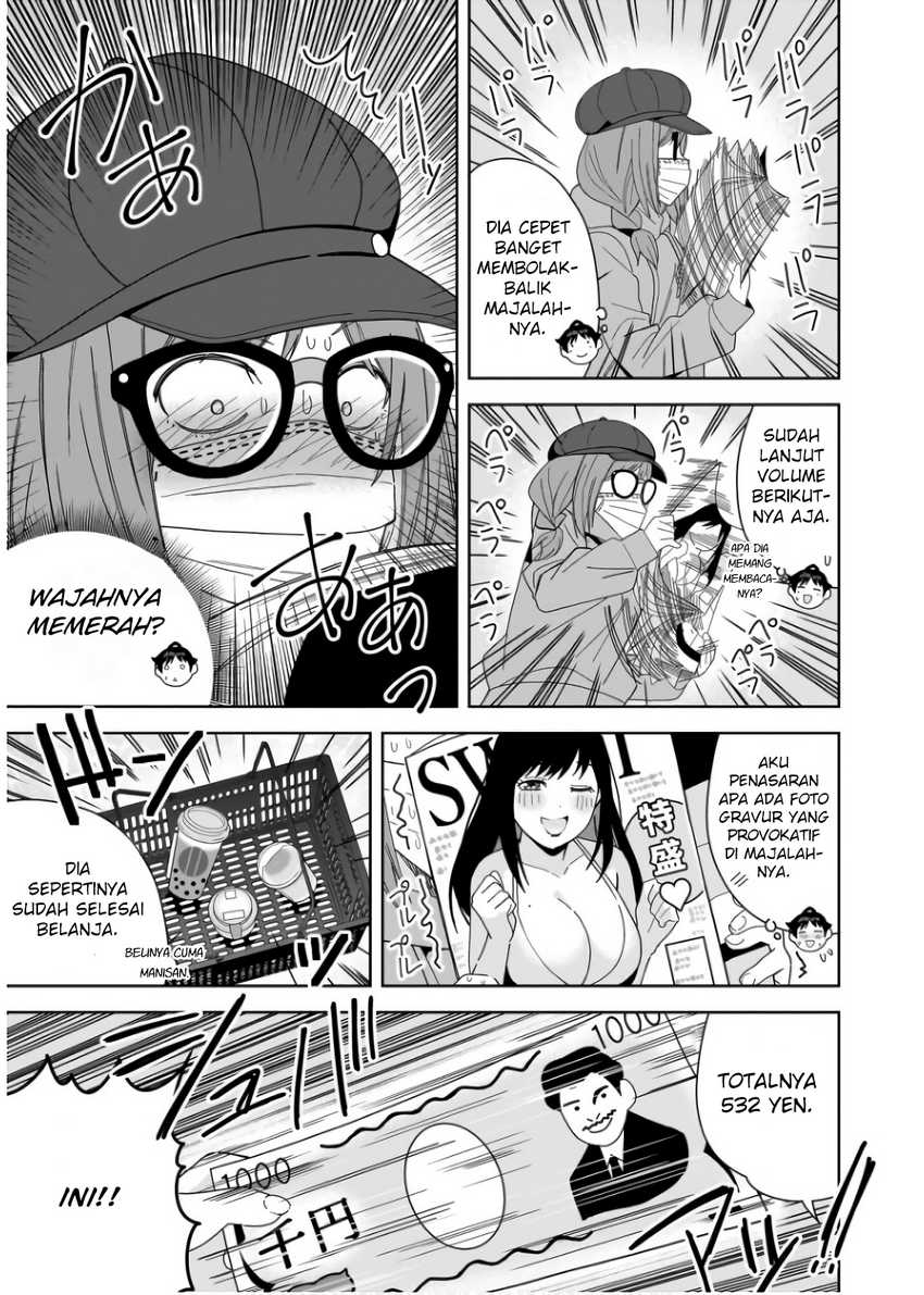 Classmate no Moto Idol ga, Tonikaku Kyodou Fushin Nan desu Chapter 7 Gambar 3