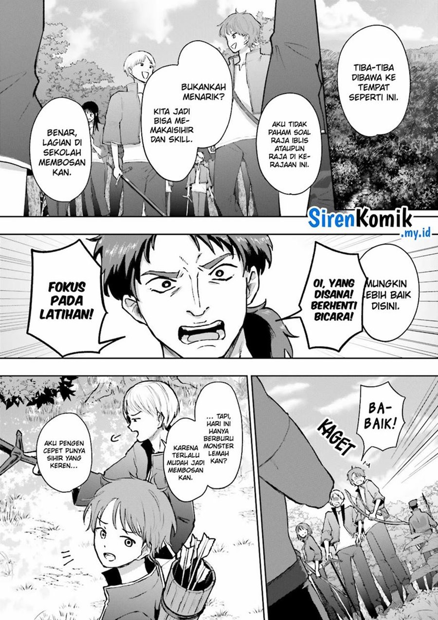 Classmate wa Isekai de Yuusha ni Natta kedo, Ore dake Gendai Nihon ni Okizari ni Narimashita Chapter 3 Gambar 4