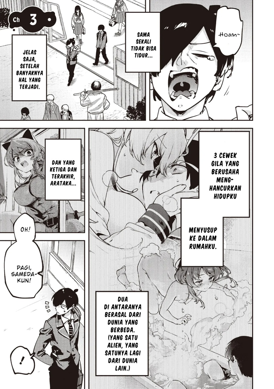 Baca Komik CMYK – Sameda Kazuou wa Chuunibyou ga Naosenai Chapter 3 Gambar 1