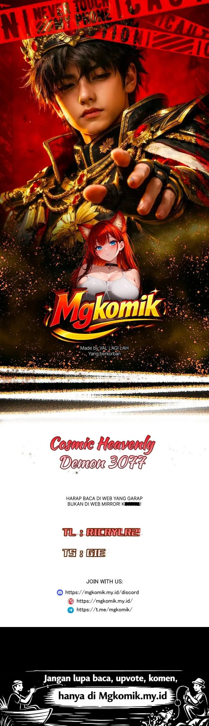 Komik Cosmic Heavenly Demon 3077 Chapter 82 gambar 1