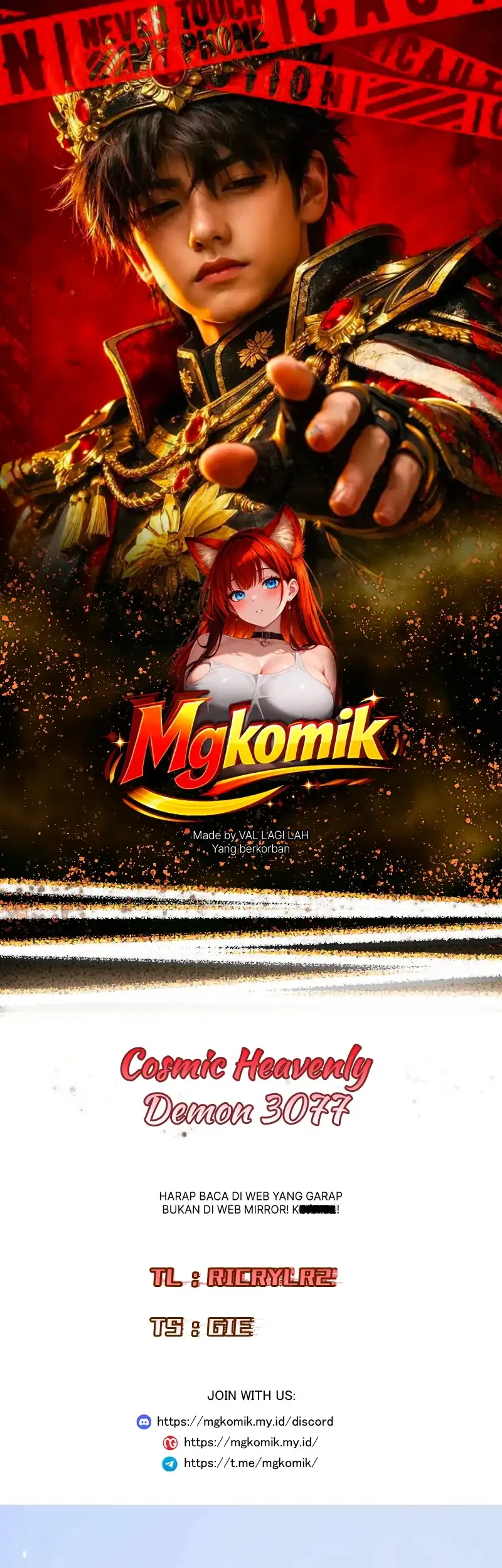 Komik Cosmic Heavenly Demon 3077 Chapter 84 gambar 1