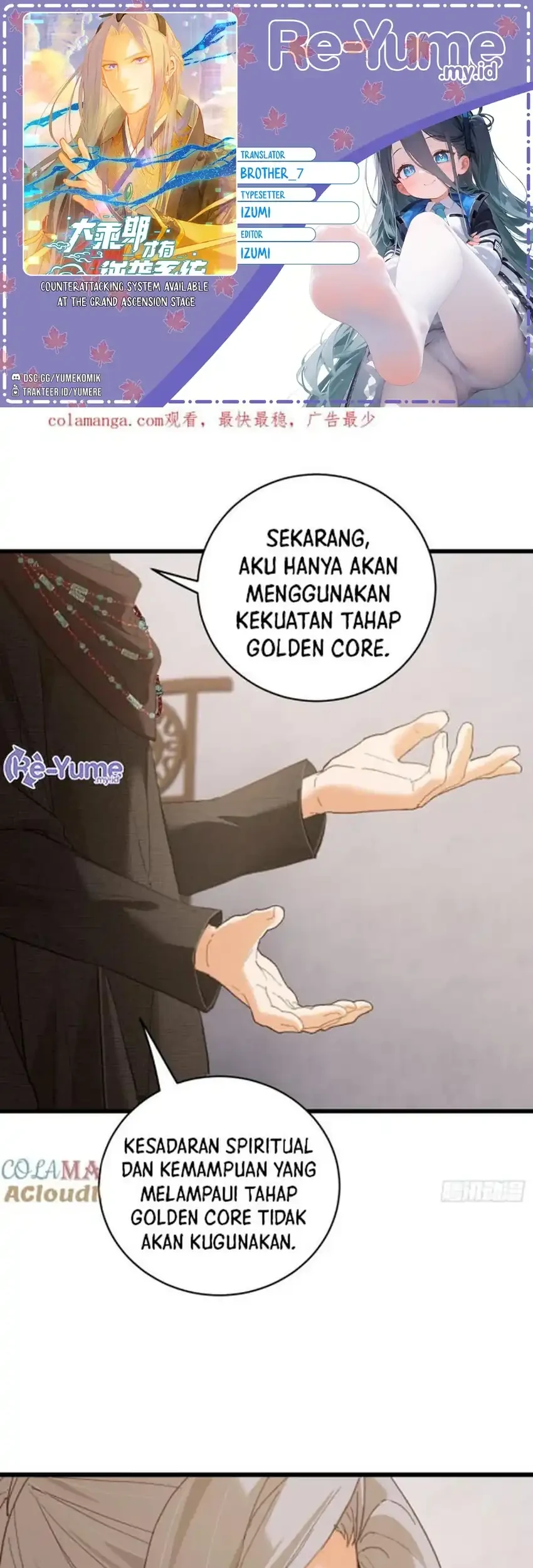 Komik Counterattacking System Available At The Grand Ascension Stage Chapter 56 gambar nomor 1