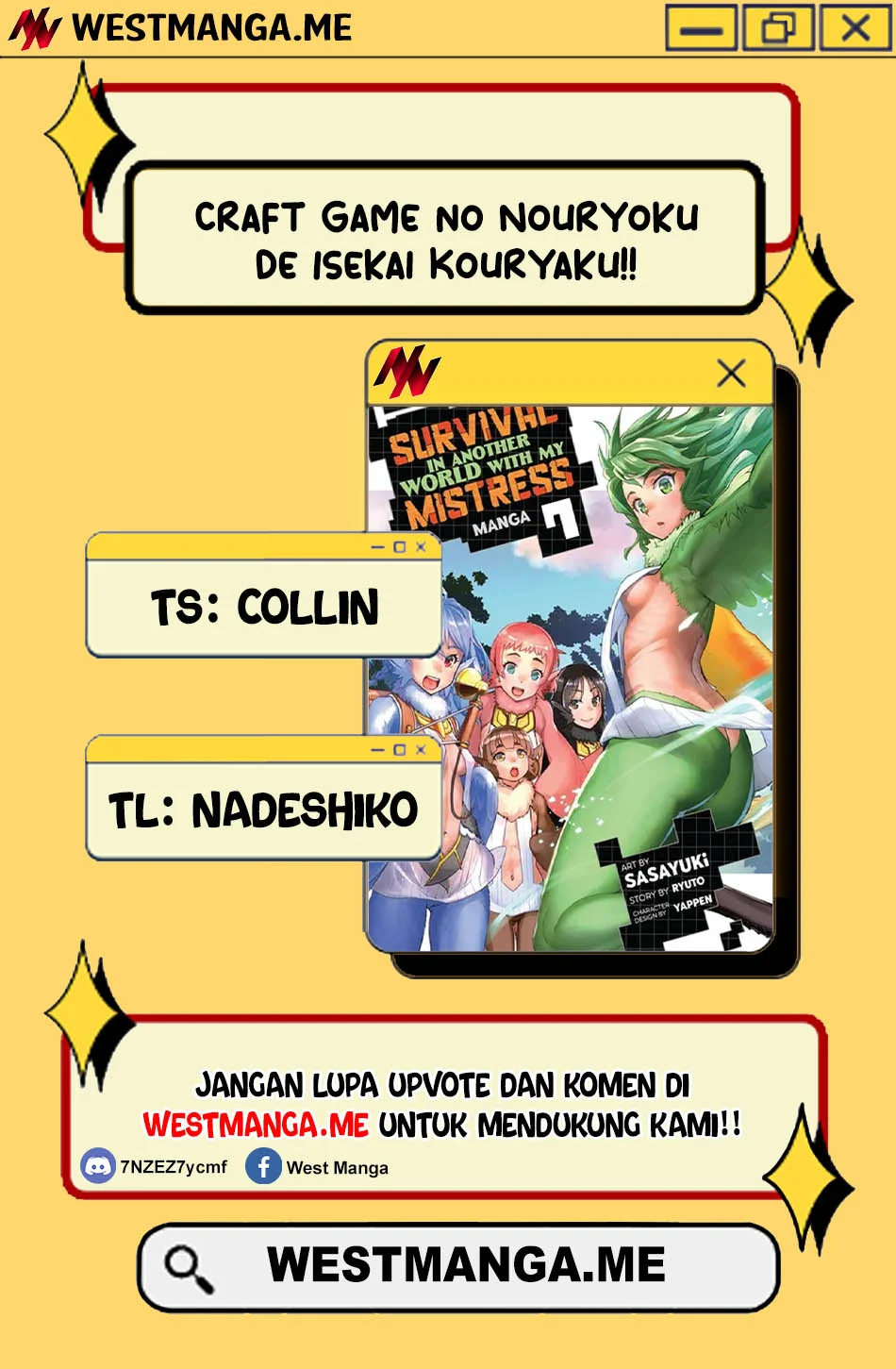 Craft Game no Nouryoku de Isekai Kouryaku!! Chapter 55 Gambar 3