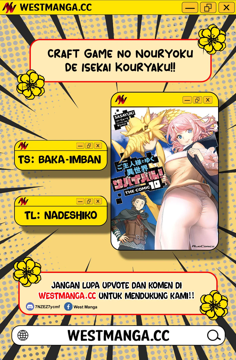 Manga Craft Game no Nouryoku de Isekai Kouryaku!! Chapter 60 gambar 2