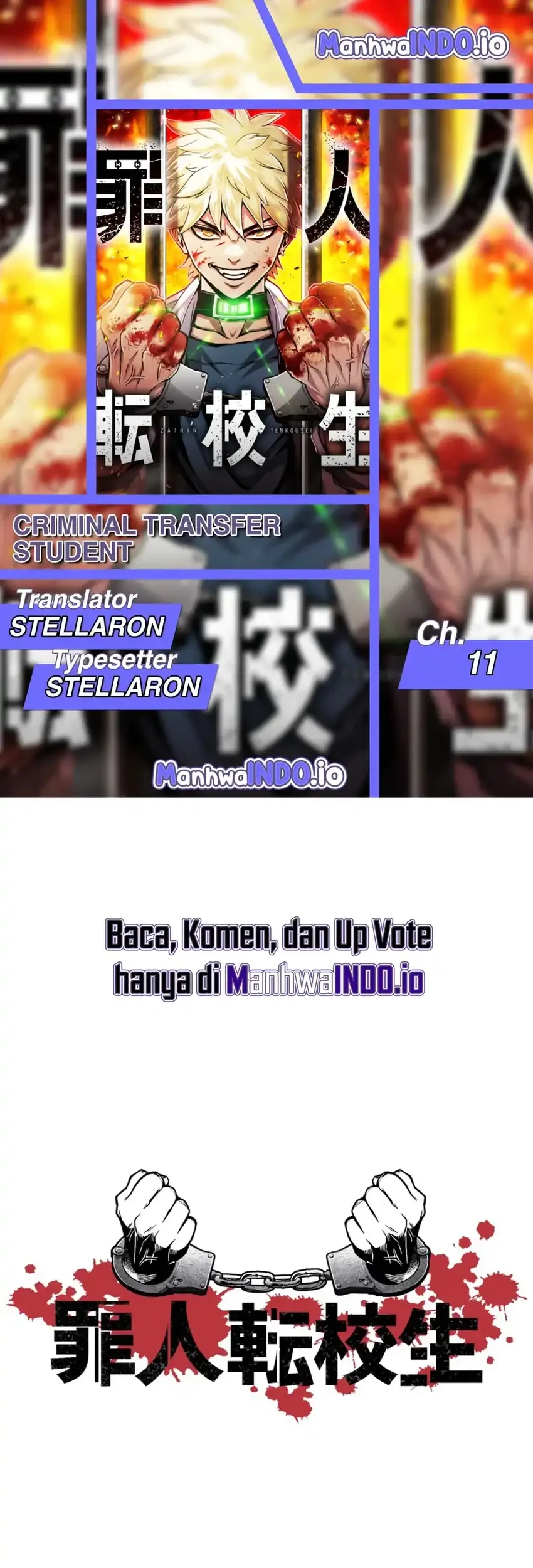 Komik Criminal Transfer Student Chapter 11 gambar 1