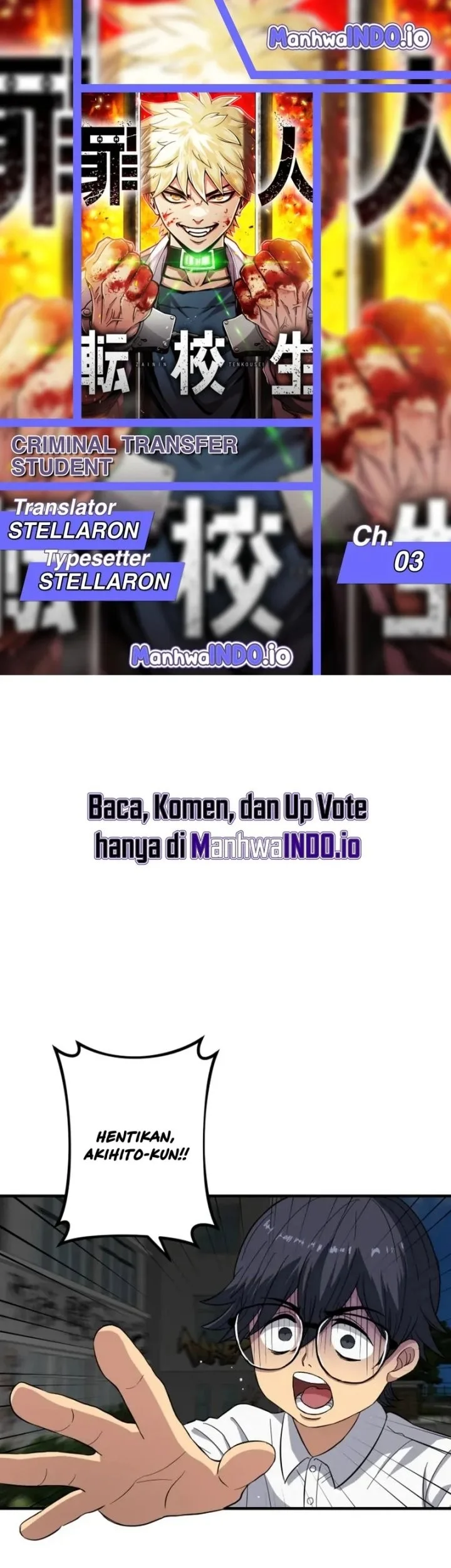 Komik Criminal Transfer Student Chapter 3 gambar 1