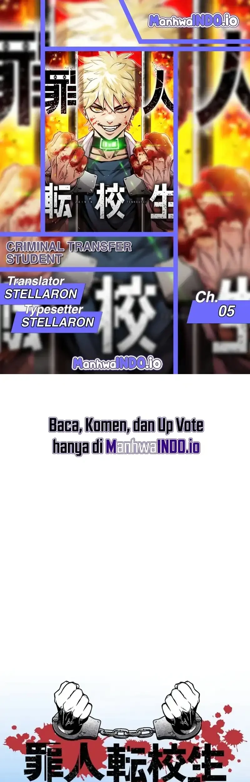 Komik Criminal Transfer Student Chapter 5 gambar 1